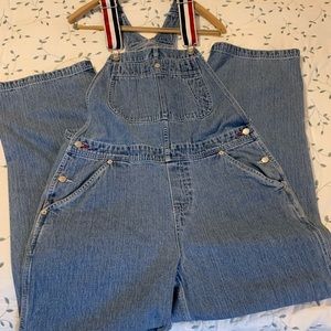 Vintage Tommy Hilfiger long overalls.